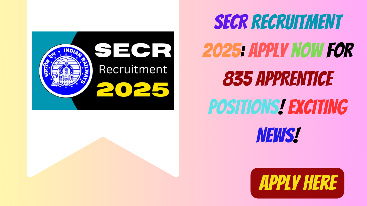 SECR Recruitment 2025