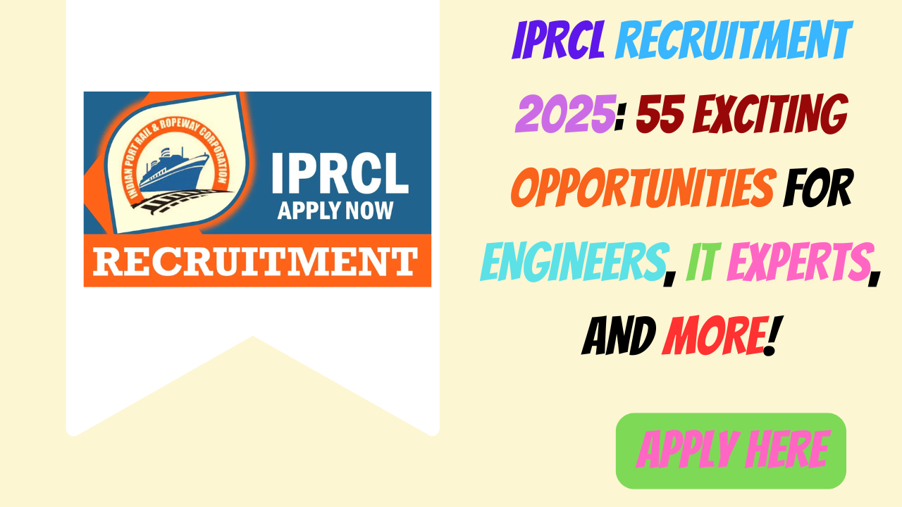 IPRCL Recruitment 2025