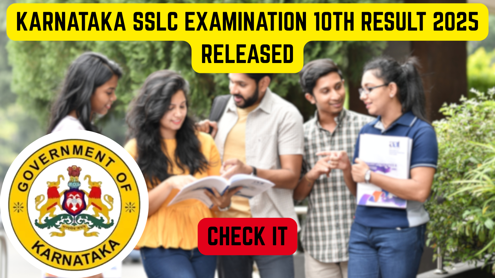 Karnataka Examination Result 2025. karnataka SSLC Examination 10th Result 2025